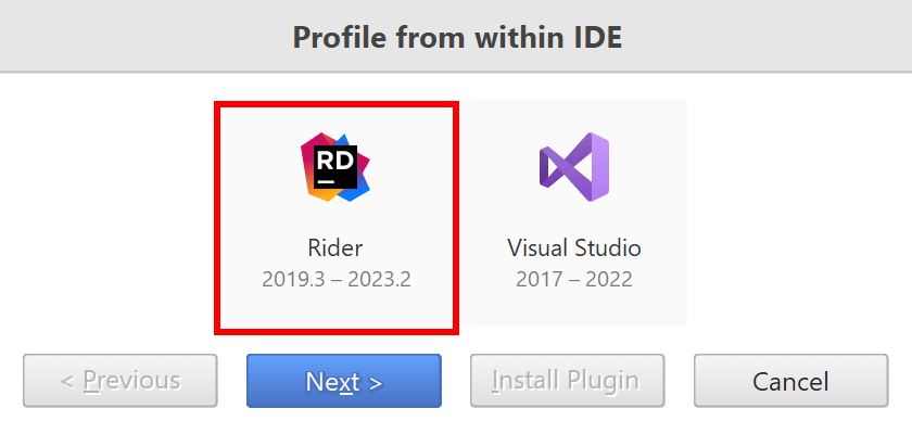 IDE integration wizard