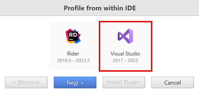 IDE integration wizard
