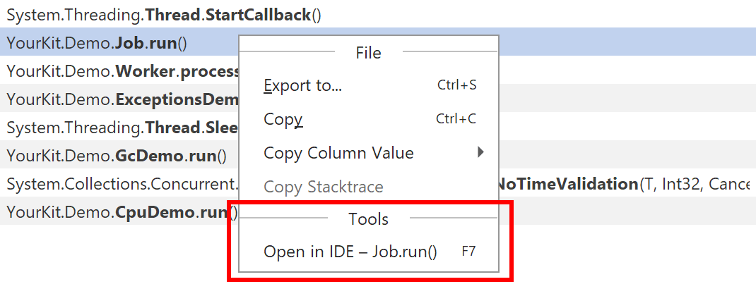 Open source code in Visual Studio