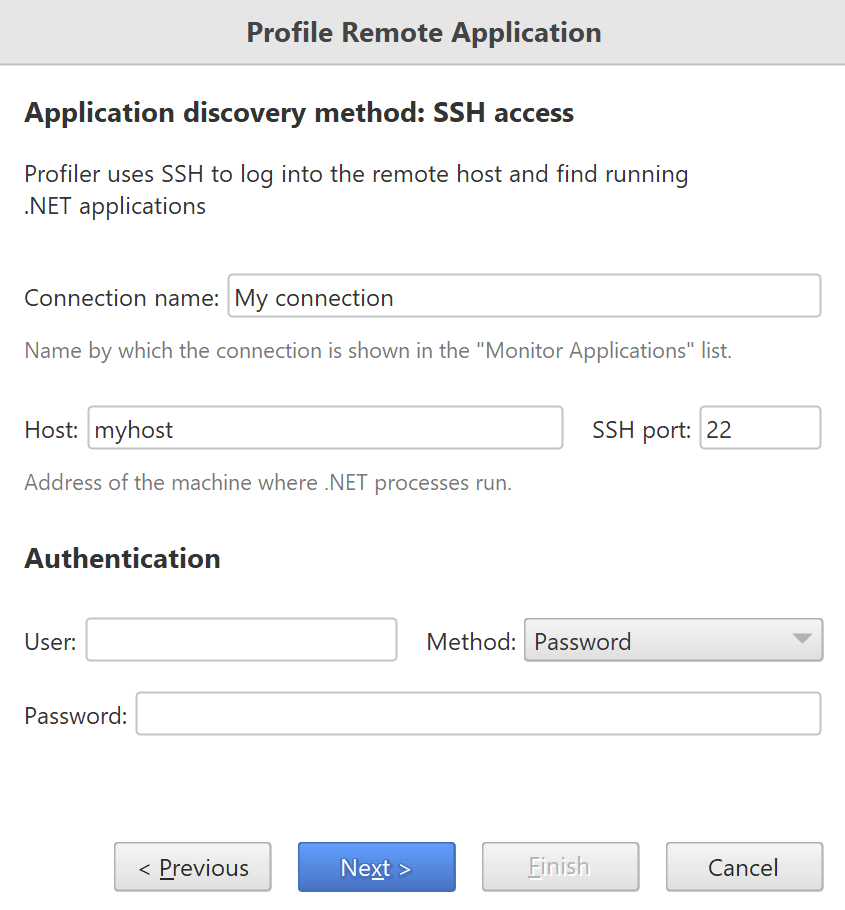 SSH access step