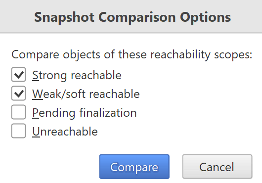 reachability dialog